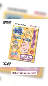 "Future Nurse" theme stickers by Project Padayon