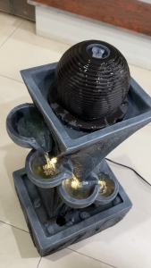 Thác nước phong thủy decor trang trí nhà cửa ( 31x26x59cm) ( mã 1250206L )