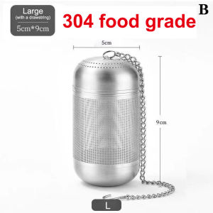 Tea Strainer Stainless Steel Tea Infuser Tea Leaves Spice Seasoning Ball Strainer Teapot Fine Mesh Coffee Filter Teaware.