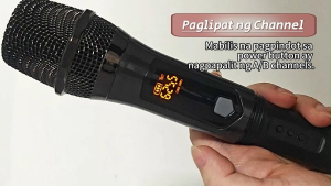 108V1-SProfessional Wireless Microphone UHF Handheld Rechargeable Dynamic Microphone For Karaoke