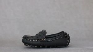 DECKS KIDS: Sepatu Anak Formal Casual VIERI Hitam Ukuran 22 s/d 30