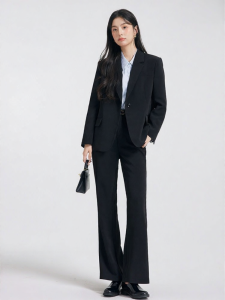 Business Professional Black Suit