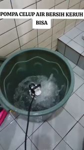 Moketa Pompa Celup Air Kotor 1000w Submersible Pump 1 inch Moketa Pompa Kolam Ikan / Banjir -10 M pipa air