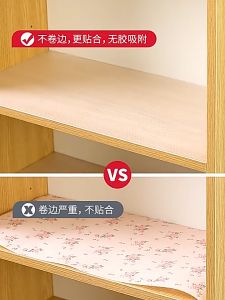 Non Slip Cupboard Mat Waterproof Cabinet Drawer Kitchen Organizer Thick Storage Rack Shelf Pad Anti Slip Shelf Liner Food Stationary Wardrobe Organiser