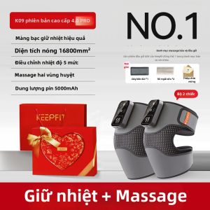 keepfit | Máy Massage Đầu Gối Có Sưởi Ấm Giảm Đau Cho Phụ Nữ & Người Cao Tuổi
