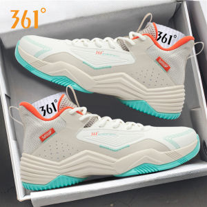 361° | Summer New Mid Top Slip Resistant Breathable Comfort Shock Absorption Basketball Shoes