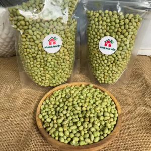 Đậu Xanh Sấy Giòn 500gr Ăn Liền Organic Không Chất Bảo Quản Vị Mặn Vừa Dễ Ăn Tốt Cho Sức Khỏe