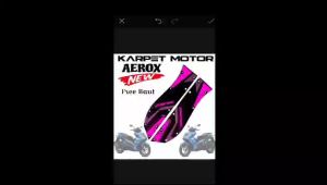 Karpet Motor Yamaha Aerox: Alas Kaki Aerox 2020 sd 2024