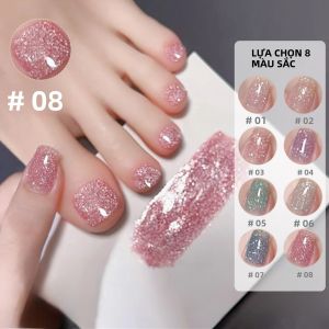 Sơn Móng Tay Gel Siêu Bóng MN 12ML Màu Hồng Mùa Thu Bán Chạy Nhất Hiệu Ứng Nước Mật Ong Ánh Sáng Lung Linh Gel Móng Nghệ Thuật