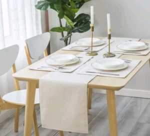 BIG SALE Runner meja taplak meja selendang uk40m×200cm