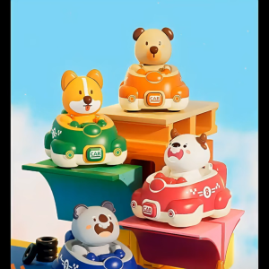 Mobil Mainan Tembak & Tabrak Lucu Bentuk Hewan (Koala Sapi Beruang) - Inersia Anti Pecah Kotak Penyimpanan untuk Permen mobil kontainer mainan miniatur vespa klasik mainan kereta api rel panjang dari bambu miniatur motor mobil mcqueen mainan