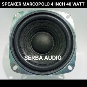 Speaker Subwoofer 4 Inch Marcopolo Magnet Besar Bass Bagus