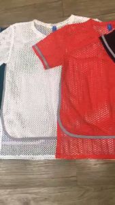 A060 - Áo tank lưới có tay viền lai xẻ tà thể thao tập gym yoga nữ hay đi biển đều đẹp