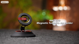 Remax RM-C10 Magnetic Car Holder Foldable 360° Rotatable Zinc Alloy Telescopic Arm Bracket