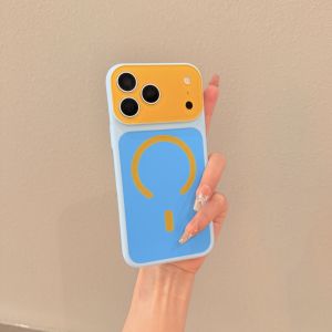 Matte Textured Colorful Magnetic Phone Case