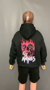 Hoodie Get Rich Edition By Amnes Apparel jaket distro sweater - Hitam