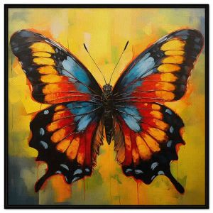Tranh treo tường tranh dán tường con bướm rực rỡ. CGI-160
