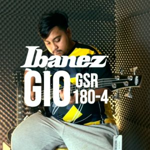 Ibanez GSR180 Gio Series 4 String Electric Bass Transparent Light Brown Flat ( GSR180-LBF / GSR 180 / GSR-180 )