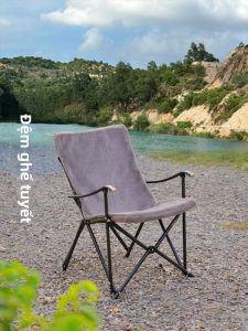 AREFFA | Washable Lightweight Camping Carbon Fiber Snowflake Chair