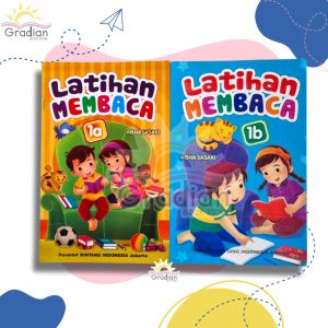 [Dapat 2 buku] Buku Latihan Membaca Jilid 1a dan 1b untuk PAUD TK SD