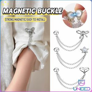 Need Fashion Protable Magnetic Shirt Clips Adjustable Trouser Magnetic Clothing Clips Accessories 1Pc