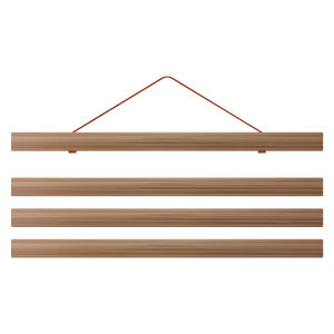 4pcs Picture Poster Hanger Frames Magnetic DIY Wood Hanging Rod Photo Wall Art Canvas Prints Painting Hang Rack Home Decor Easel