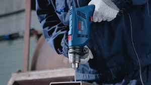 BOSCH Value Combo: GSB 600 Impact Drill + 34pcs X-Line Bit Set 06011A03L0 + 2607017405