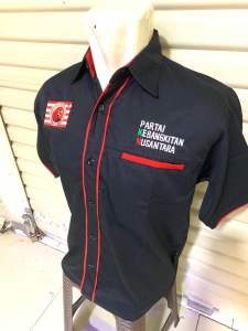 KEMEJA PARTAI PKN FULL BORDIR SERAGAM PARTAI KEBANGKITAN NUSANTARA BAJU PKN