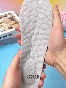 Thickened Insoles For Men And WomenOdor-resistantSweat-absorbingBreathableHighly ElasticShock-absorbing Insoles