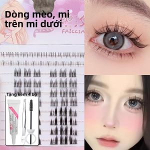Faiccia | Mi Giả Mèo Hấp Dẫn Kiểu Tự Nhiên Đơn Cụm Ma Quái Hoang Dã