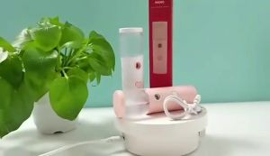 Astarexin เรือกลไฟใบหน้านาโนหมอกสเปรย์ใบหน้าเรือกลไฟผิวชุ่มชื้นผ่อนคลายมินิแบบพกพาดูแลผิวความงามเครื่องมือสำหรับการเดินทาง