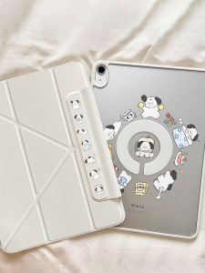 Zoyu | Magnetic Detachable Rotatable Pen Slot Acrylic Full-Cover Case for 13-inch iPad Pro