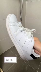 ผงทำความสะอาดรองเท้า สูตรธรรมชาติ นำเข้าจากเกาหลี พร้อมถุงซักรองเท้า 1 ชุด