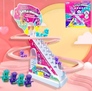 Mainan Anak Seluncuran Bebek Murah Lampu dan Musik