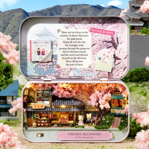 Mini DIY House Model Kit Gift