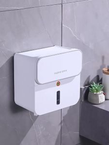 Joybos | Kệ Hộp Giấy Vệ Sinh Đôi Tầng Chống Nước Treo Tường