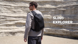 BANGE FW227 Premium Material Tas Selempang Pria Sling Bag Pria crossbody bag Waterproof