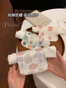 Double Layer Pure Cotton Baby Sweat Towel Newborn Baby Sweat Towel Handkerchief Kindergarten Kids Pure Cotton Breathable Class a Sweat Towel