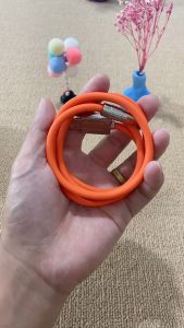 120W 6A ultra fast line zinc alloy liquid silicon 1M C type suitable for fast charging cable data cable of smartphones and tablets