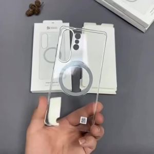 Samsung | Original Clear Magnetic Case For Samsung Galaxy S26/S25 Ultra Wireless Charging Shockproof Cover For Magsafe S25Plus S25+ Shell