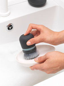 brabantia | Pot-safe Dish Brush Liquid Dispenser