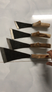 Chét làm cỏ cán gỗ dài 30cm 33cm 35cm 38cm  cán chét bằng gỗ