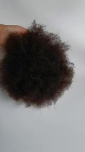 Real Hair Wig Afro Curly Drawstring Ponytail Hair Package HAIR BUN