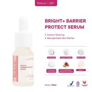 Reluvie Brightening Barrier Serum - Instan Glowing & Perbaiki Skin Barrier - 10ml/20ml