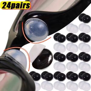 48Pcs Anti Slip Eyeglasses Nasal Supports Silicone Self-adhesive Invisible Glasses Air Cushion Nose Pads Transparent Soft Self-adhesive Nose-holder