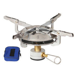 Outdoor Camping Gas Stove Mini Gas Burner Portable Adjustable Cooking Stove Suitable for Hiking and Fishing