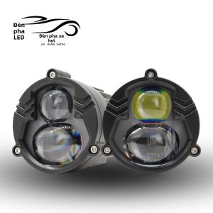 Đèn LED Làm Việc Cho Xe Jeep Xe Tải 4x4 Xe Địa Hình 12V 24V Thấu Kính 8D Ánh Sáng Trắng 6000K Ánh Sáng Vàng 3500K Đèn Sương Mù Lắp Nổi Đèn Lái Xe 3500LM