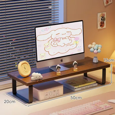 evesigar | Computer Monitor Riser Desk Organizer Shelf Stand