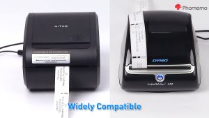 Phomemo Bluetooth Thermal Printer- D520-BT Shipping Label Printer 4x6 Printer for Packages/Barcode/Address/Postage Labels