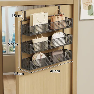 WUBUWEI | Door-Back Hanging Storage Rack Non-drill Installation